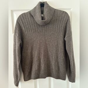Madewell Wool Cowl-Neck Sweater